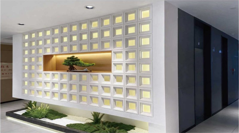 Breeze Block – Sky Square C