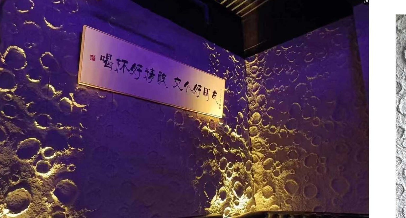 Lunar Stone Panel – HA Large (2400×600)