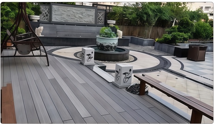 High-end 3rd Generation Co-extruded WPC Decking (Polished/Sanded)