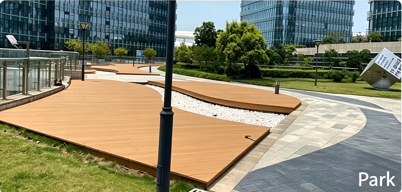 WPC First-Generation Solid Decking